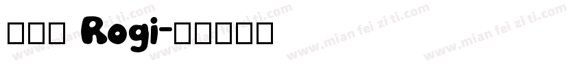 陳柏綸 Rogi字体转换